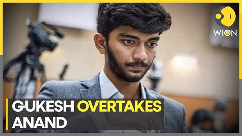 gukesh replaces anand as india's